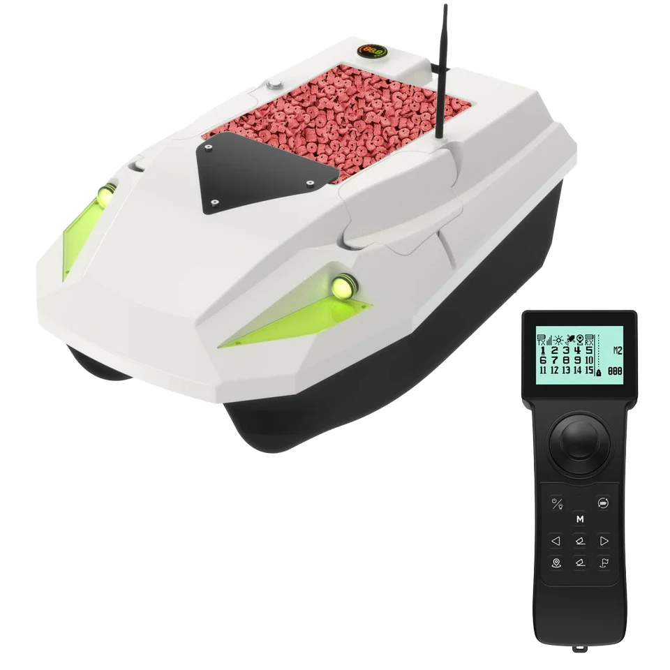 IP67 Waterproof Bust One Key Return Electric Bait Boat  100 Global Positioning System Point Control