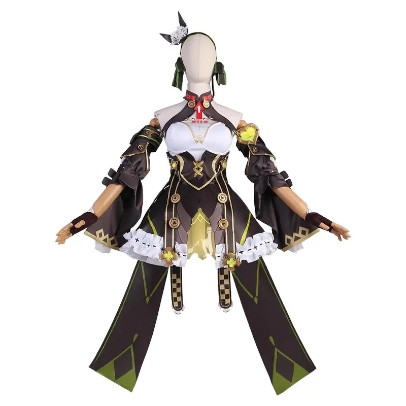 Honkai Impact 3rd DNono Navi AI Hyperion Cosplay Costume, Uniforme, Robe pour Femmes, Bol, ixd'Halloween