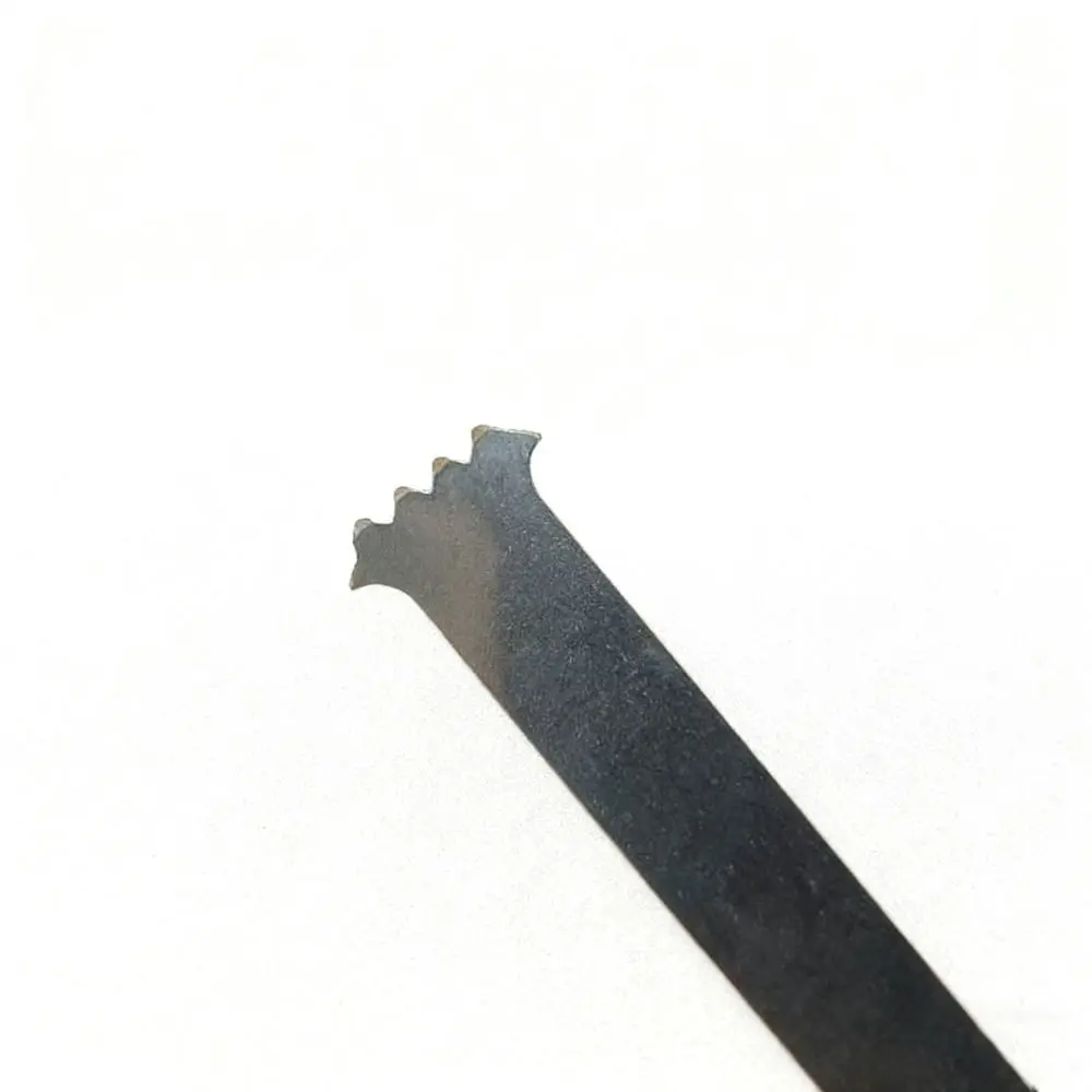 

Metal Tool Paver Puller Double Joint Scraper Gripper Slots Paver Removal Tool Joint Scraper Teeth Nonslip Handle