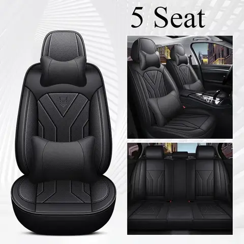 Universal Full Coverage Car Seat Cover for MITSUBISHI Outlander ASX Eclipse Lancer Pajero Sport Zinger Interior Accessories