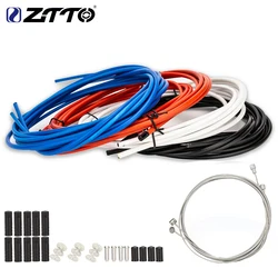 ZTTO MTB Road Bike Shifting Brake Hose Set Shift Wire Brake Control Line Hose Cable Set Bicycle Brake Inner Wire Housing Kit