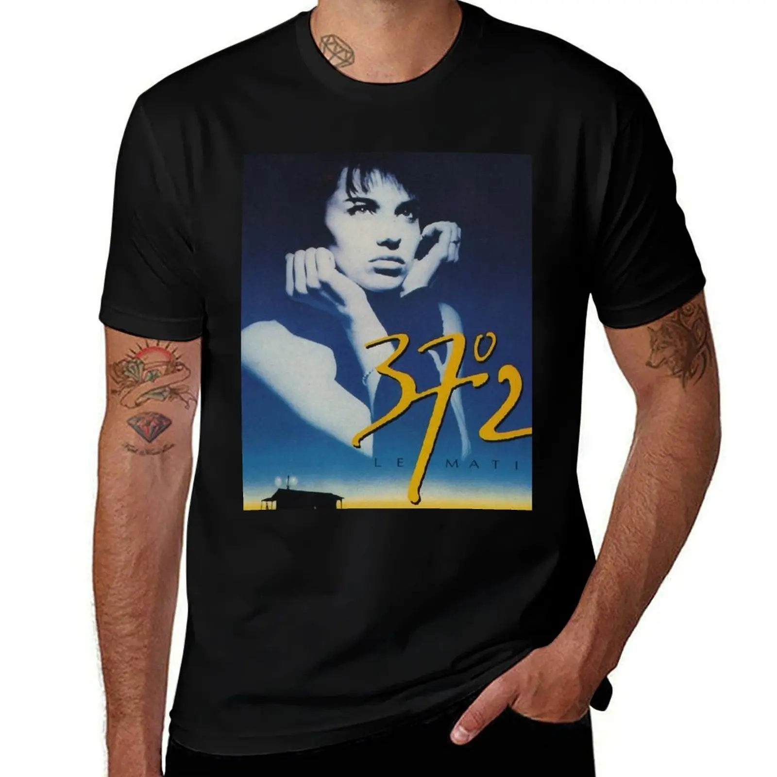 Betty Blue Movie Poster T-Shirt new edition Louboutins oversize t-shirts man Luxury man sweat shirts, men