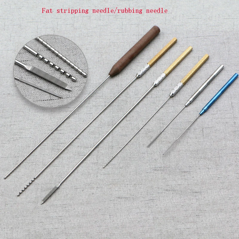 Rubbing needle, fat crusher, beauty and plastic surgery, liposuction needle, facial fat magic wand, degreasing needle, peeling n