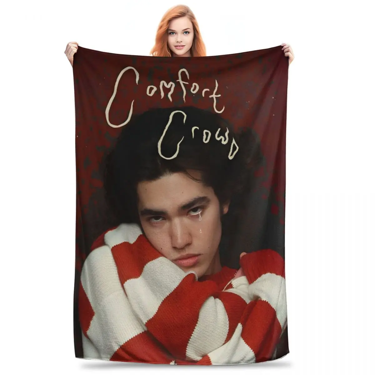

Singer Conan Gray Print Blanket For Men Women Warm Cozy Fluffy Throw Blankets for Couch 50x60 Inches Multi-size