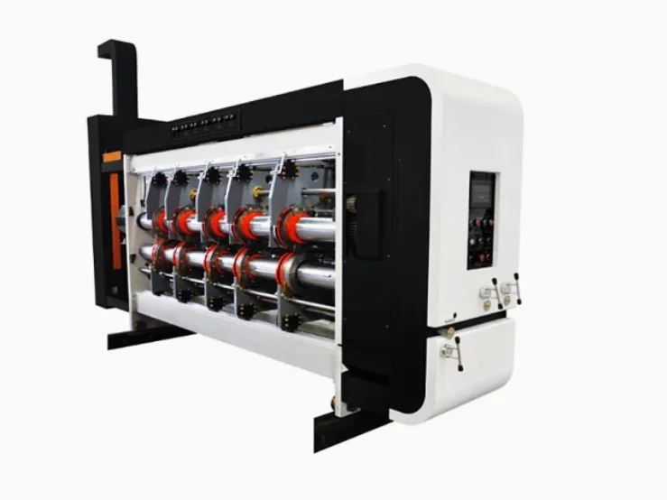 Machine de découpe et d'impression, Machine de fabrication de boîtes en carton ondulé