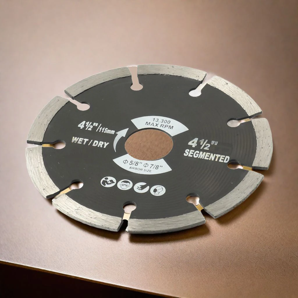 Diamond Saw Blade Stone Cutting Disc Stone Cutting Disc Turbo Design Provides Smooth Cutting With Good Stock Removal