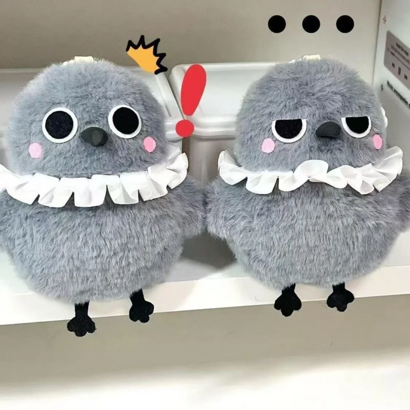 Liebe und tiefe Raum Plüschtiere Sylus Grumpy Crow Plüschtier Spiel Stoffpuppen Tiere Rucksack Schlüsselanhänger Anhänger Geburtstagsgeschenke