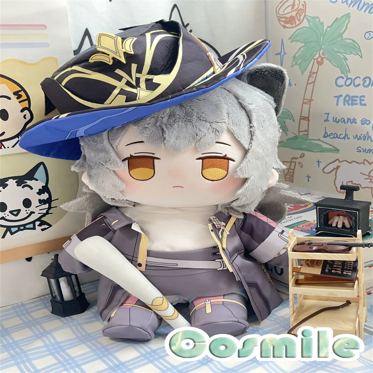 Honkai: Star Rail スターレイル 붕괴: 스타레일 Trailblazer かいたくしゃ 개척자 Stelle Caelus Stuffed Plushie 40cm Plush Doll Body Clothes Toy MT Feb