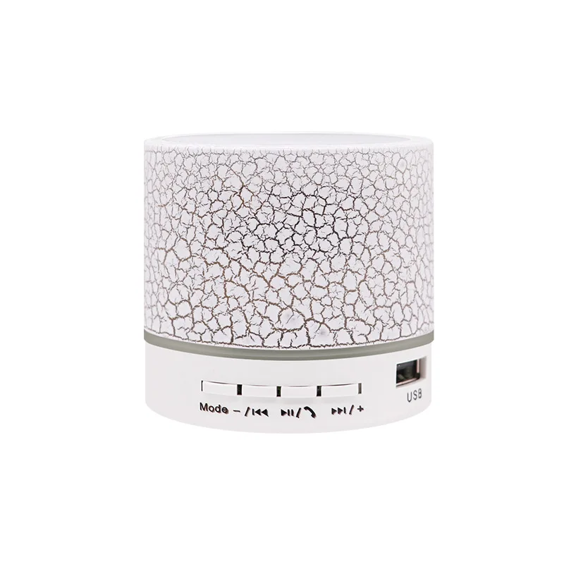 

GlowMarYIN005 Metal Cannon Mini Speaker V5.0 Card Insertion Outdoor Lighting Portable Subwoofer Wireless Speaker Gift