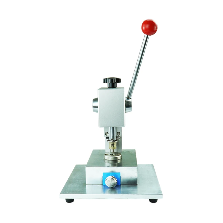 

Factory Supplier Manual Coin Cell Electrode Punching Machine For coin cell disc cutting