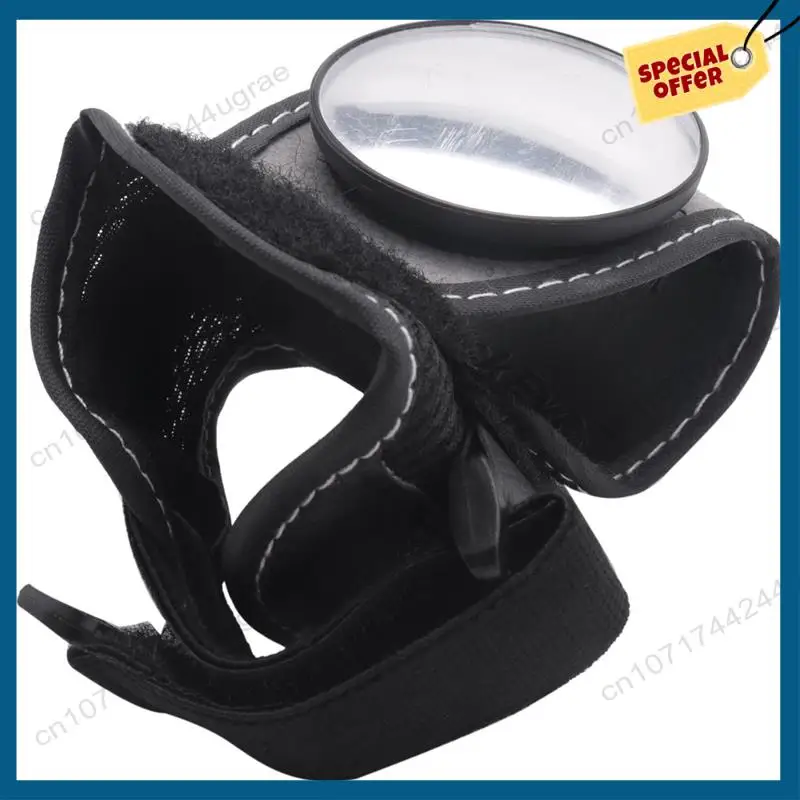 

-A15I 6X Хорошее ручное велосипедное наручное зеркало заднего вида, безопасное велосипедное заднее зеркало, велосипедное заднее зеркало WEST BIKING