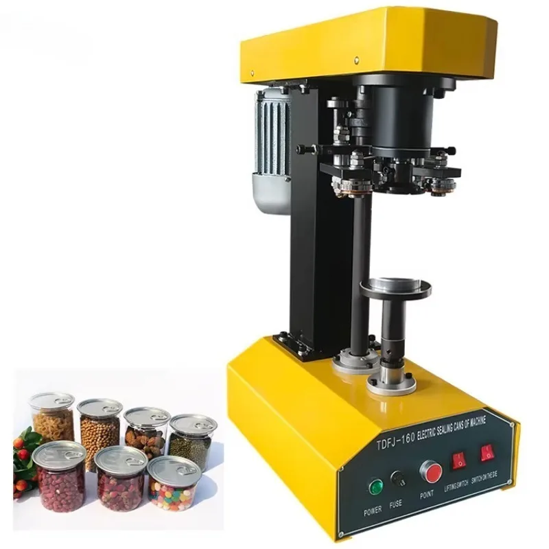 Electric Can Sealing Machine for Food Tin Cans Industrial Sealer Equipment Can Sealing Machine