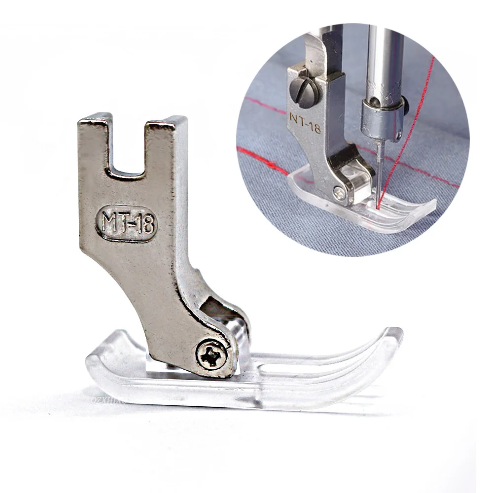 1pc Industrial Sewing Presser Foot Lockstitch Plastic Plate Presser Foot MT-18 special wear-resistant plastic plate presser foot