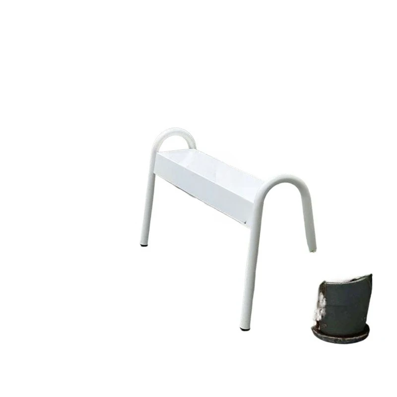 

Bench park bench milk tea coffee shop gym rest bench shopping mall wrought iron seat chair