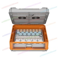 64 Eggs Mini Incubator with Automatic Egg Turning Digital Temperature Control for Home Hatching Chickens