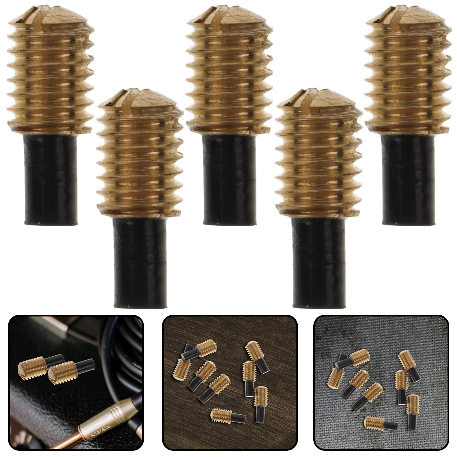 

8pcs Saxophone Brass Screws Replacement Parts For Sax Repair Metal Fixing Screws Woodwind Instrument Accessories
