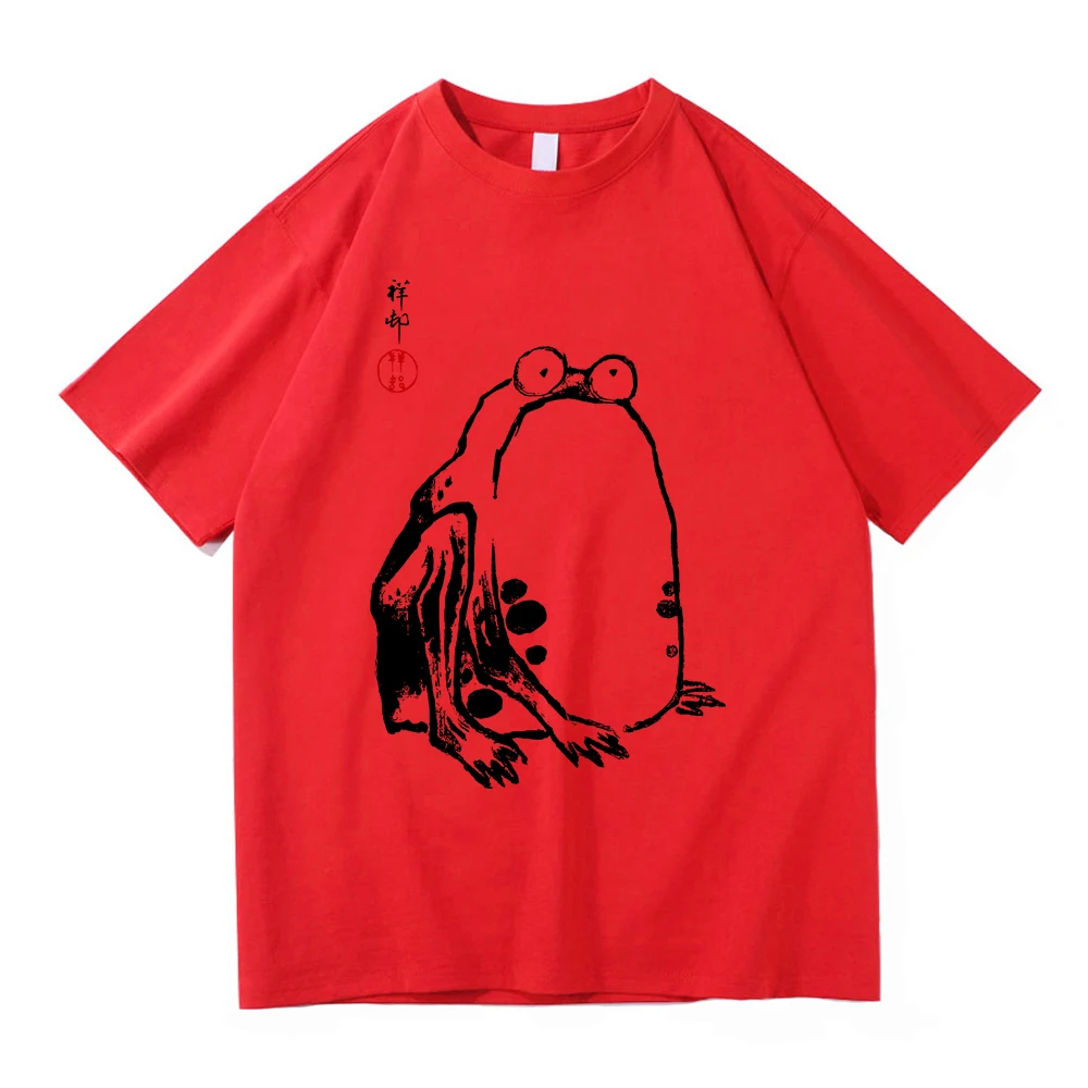 

Vintage Unimpressed Frog T Shirt Fashion Women Aesthetic Funny Japanese Anime T-Shirt High Quality Casual Cotton Breathable Top