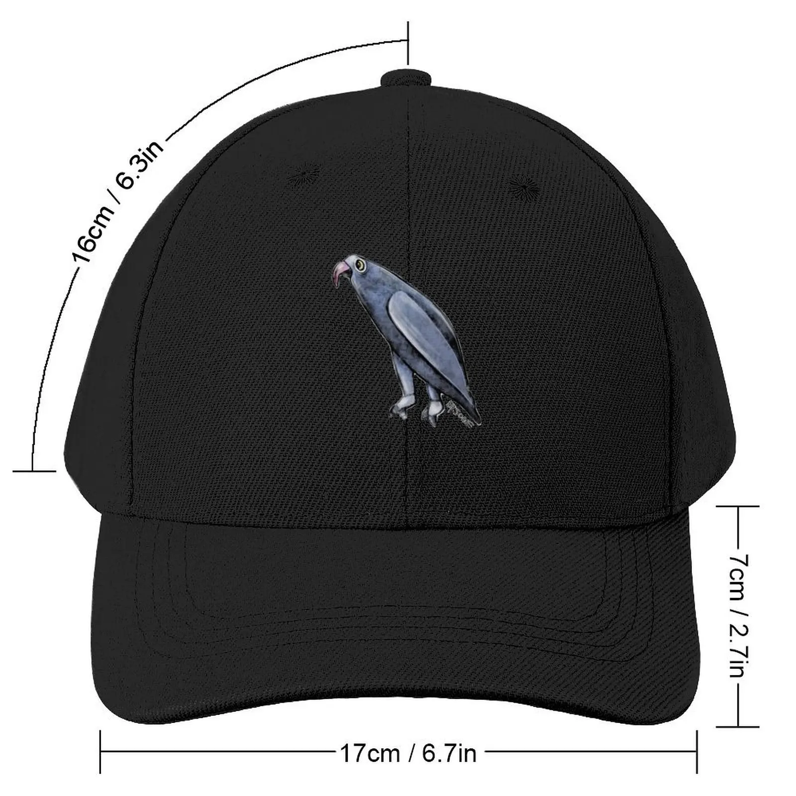 Timneh African Grey By: Sofie Baseball Cap hard hat Snap Back Hat Women Hats Men's