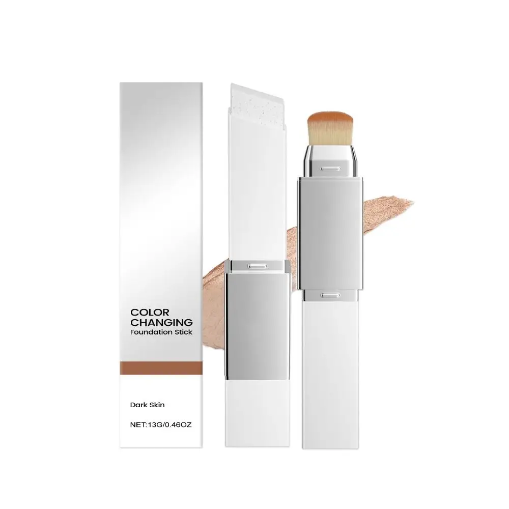 Neuer wasserfester, farbwechselnder Creme-Stick, matt, vollständig deckender Concealer-Creme-Stick, leichter Gesichtscreme-Stick mit cremiger Textur