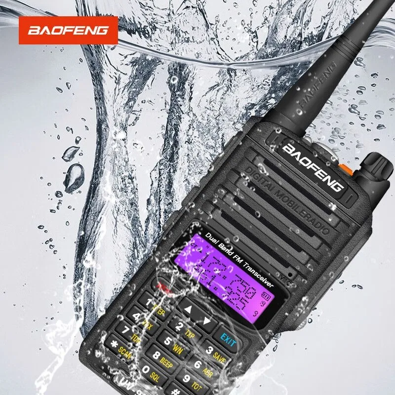 Baofeng High Quality Walkie Talkie Waterproof Dustproof High Power Frequency Modulation Handheld Construction Site Outdoor