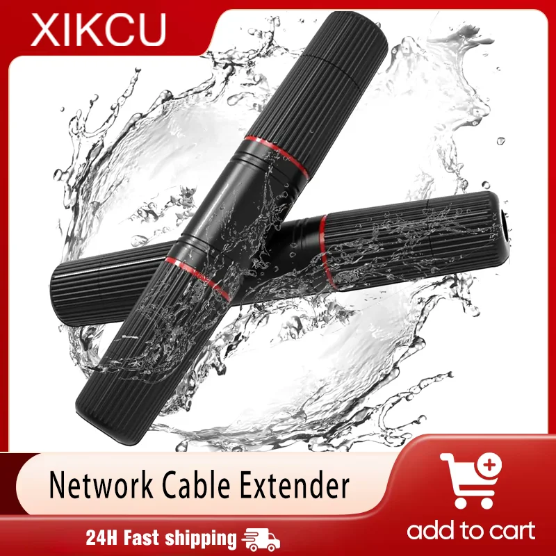 

Водонепроницаемый прямой соединительный разъем RJ45 IP67 для Ethernet-сетей, уличный удлинитель кабеля широкополосной сети