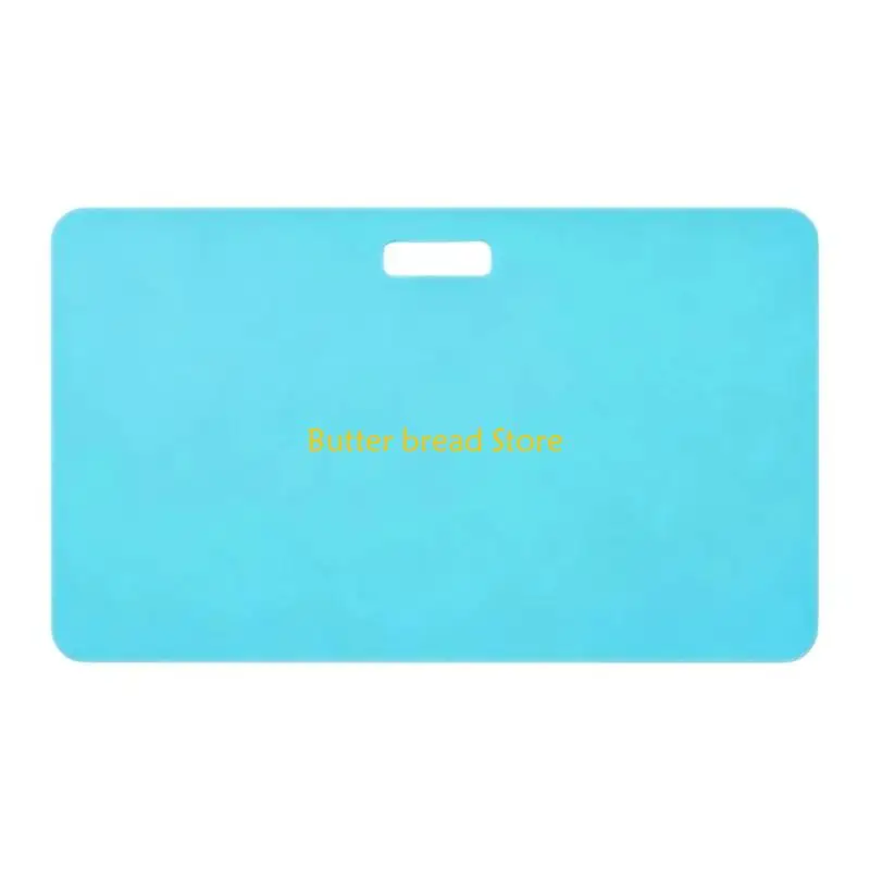 W89C Erasable Silicone Badge Writing Pad Washable Silicone Notepad With Hole For Nurse Doctor Hospital Staff Daily Reminder