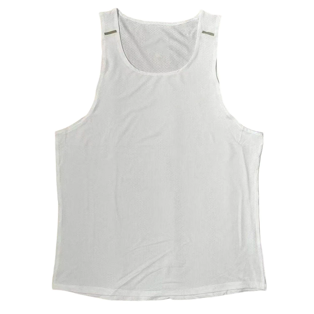 Men Fashion Running Marathon Singlets Sleeveless Vest Sleeveless Men Tank Top Customization