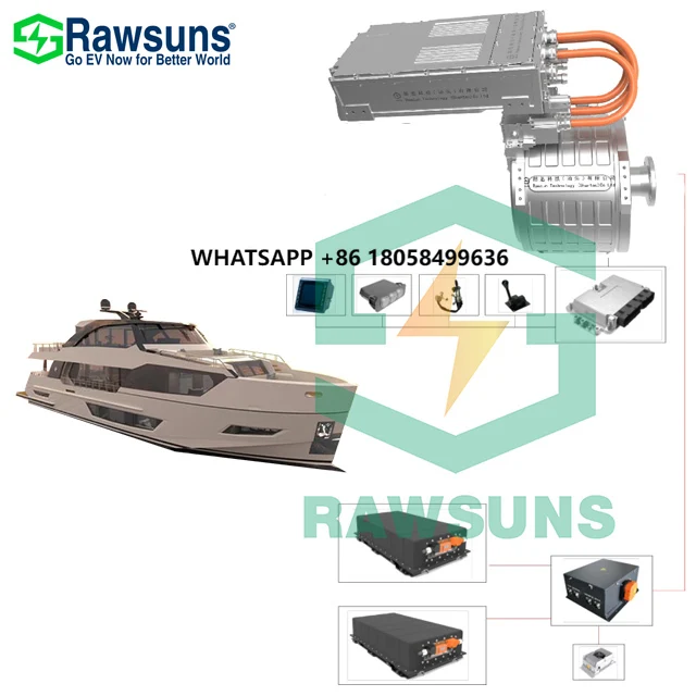 

Rawsun Boat Motor Thruster Marine Ship Engine Drive Bow Thruster Silent Compact Boat Propeller on Board Pure Electric Propulsion