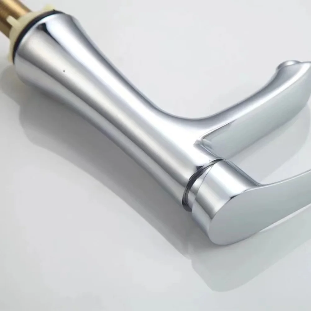 Asian Style Basin Faucet Faucet Bathroom Basin Mixer Washbasin Tap Porcelain Valve Core For Modern Bathroom Decor