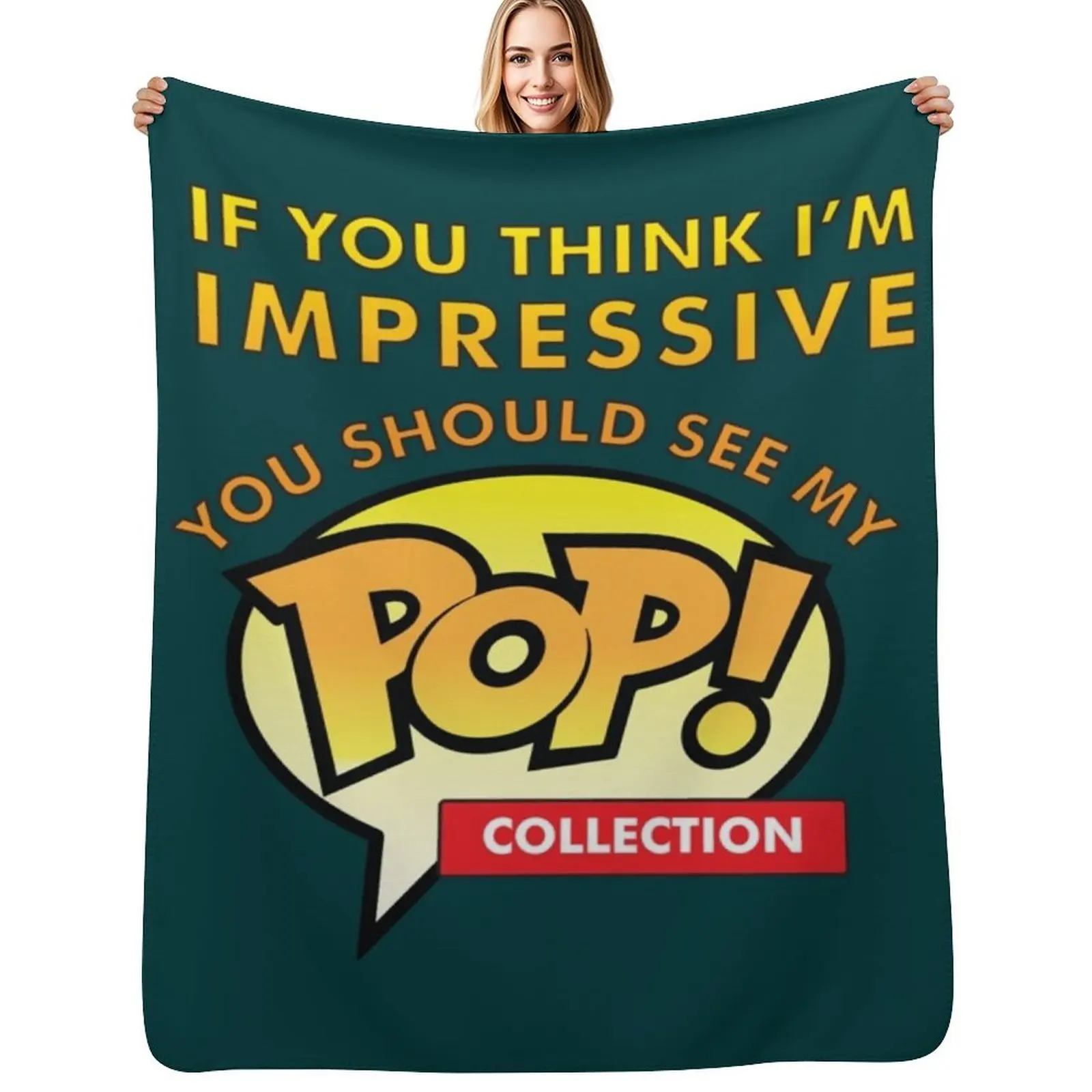 

YOU SHOULD SEE MY POP! COLLECTION Throw Blanket Quilt christmas gifts Comforter for babies Blankets