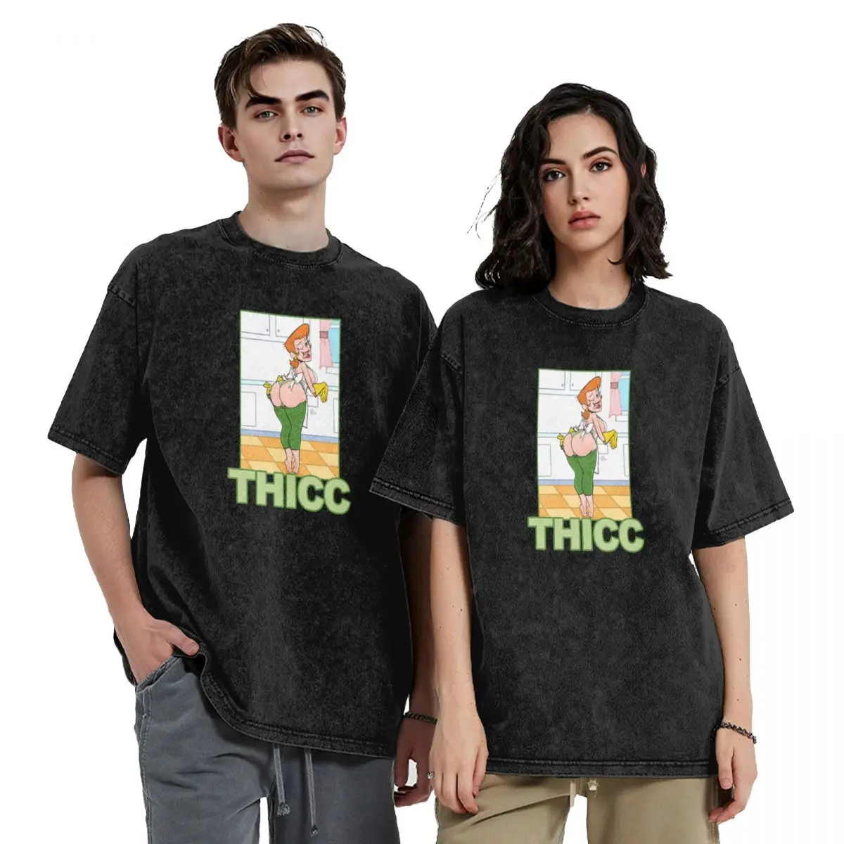 

Thicc Mom T-Shirt for a boy funny costumes Blouse hippie clothes tshirts for men