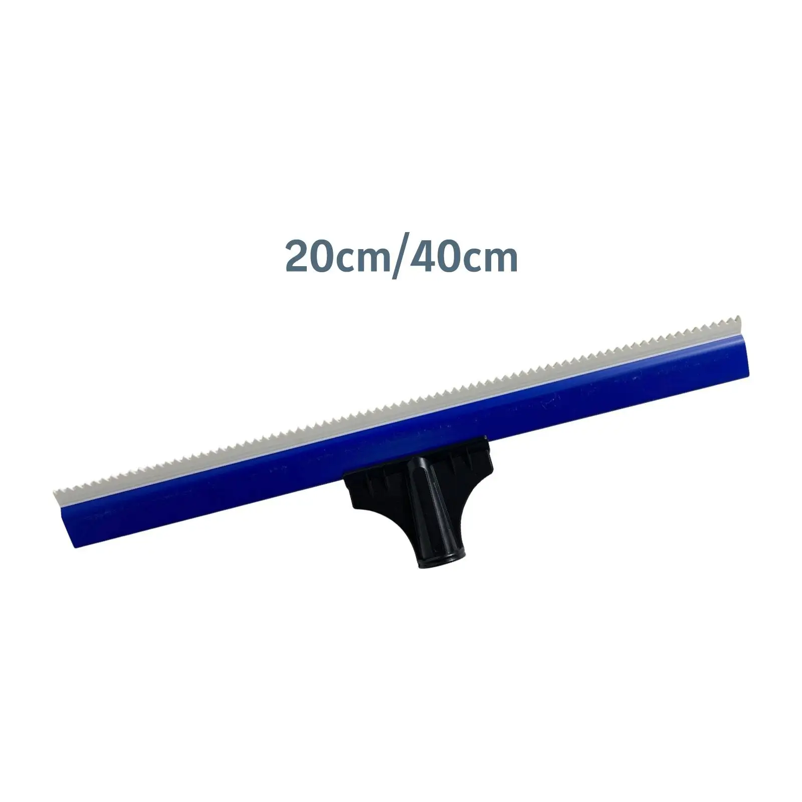 

Squeegee for Epoxy Floor Cement Painting Coating Tool Professional Notched for Home Office Factory Mall Lightweight Versatile