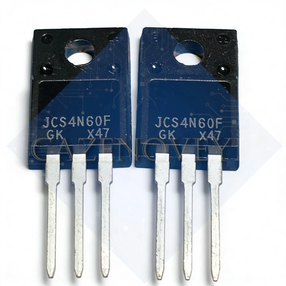 5PCS CEF02N6 600V 2A CS4N60F 600V 4A FQPF1N60 0.9A 600V FQPF1N60T 0.9A 600V JCS4N60F 600V 4A MDF5N50F 500V 5A TO-220F
