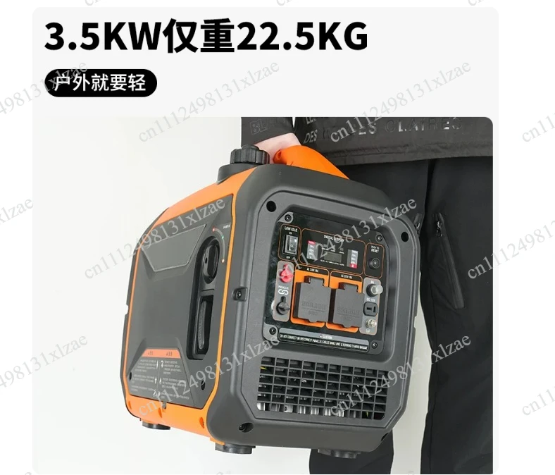 3600W Portable 220VInverter Generator Quiet Small for Home Camping Outdoor Street Vending