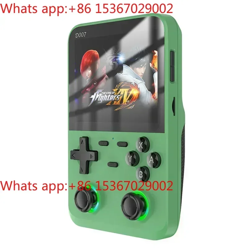 D-007 3.5-inch IPS, RK3266 CPU mini handheld game console 64GB with 10,000 games
