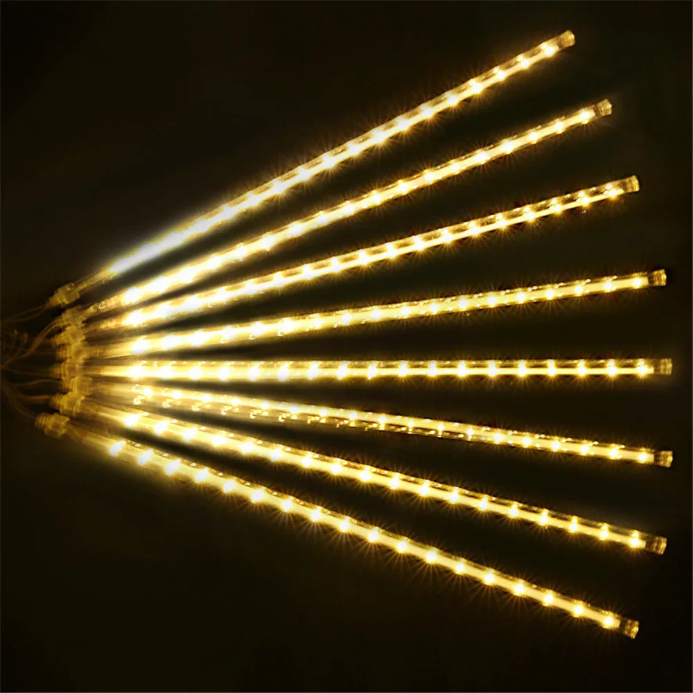 

8 Tubes LED Meteor Shower Light Christmas Lights Outdoor String Lights for Garden Christmas Tree Wedding Party Decoation