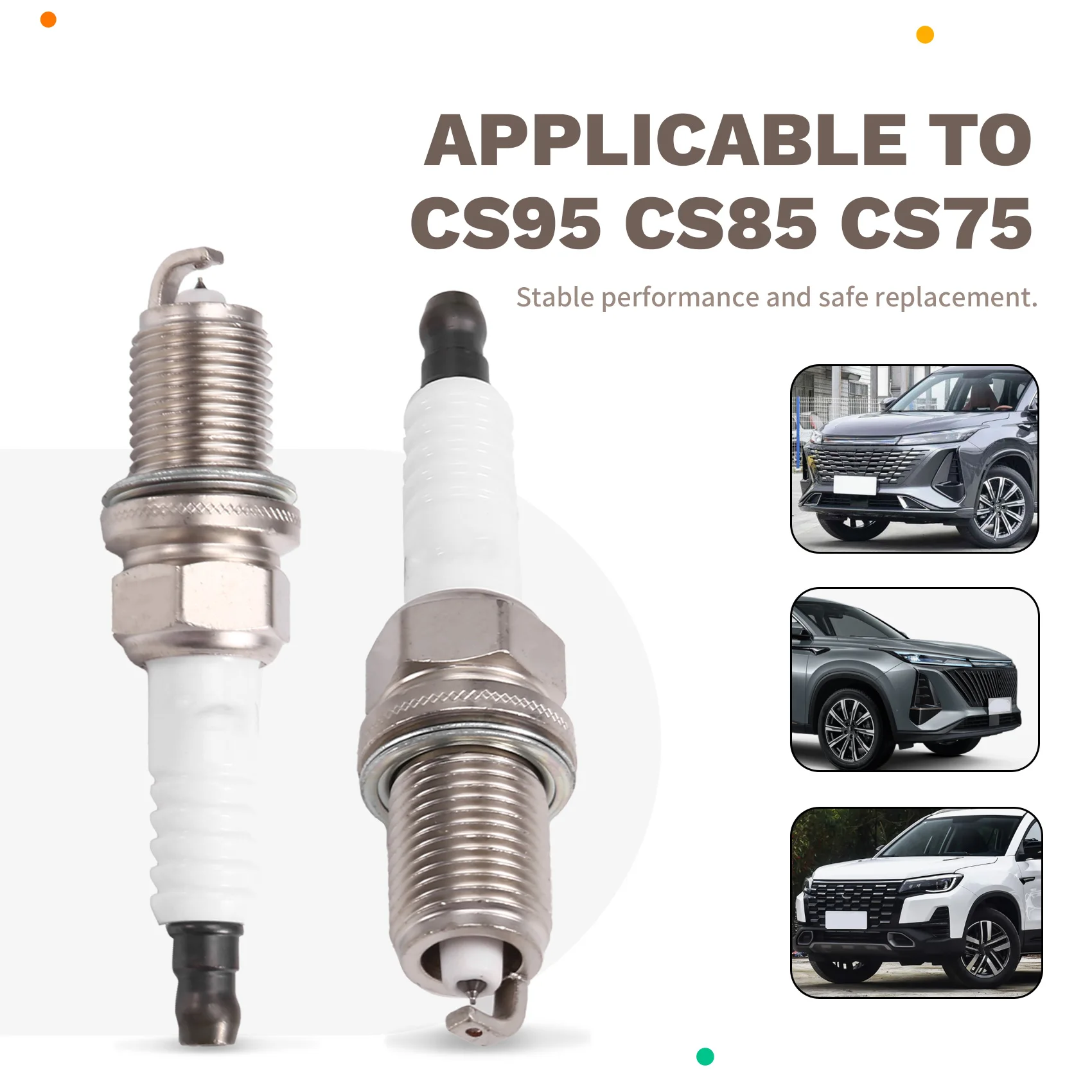 

Ведущий для Changan CS95 CS85 CS75 Plus T UNI-K 2.0T 3707010-A03 D20T012-0700 4 шт. автомобильные свечи зажигания