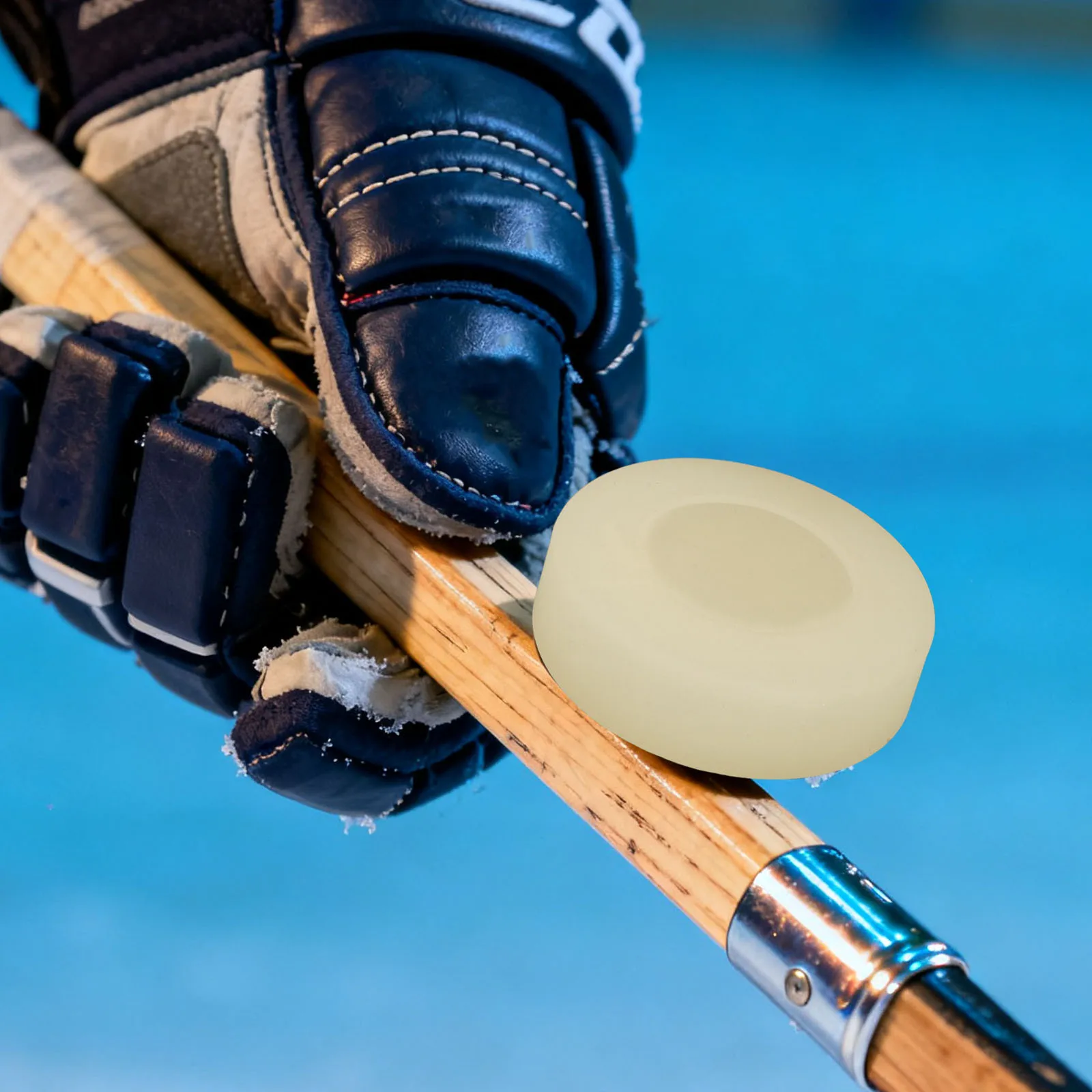

6Pcs PVC Ice Hockey Training Pucks Matte Puck Noise Reducing for Indoor Outdoor Hockey Practice Game Gear