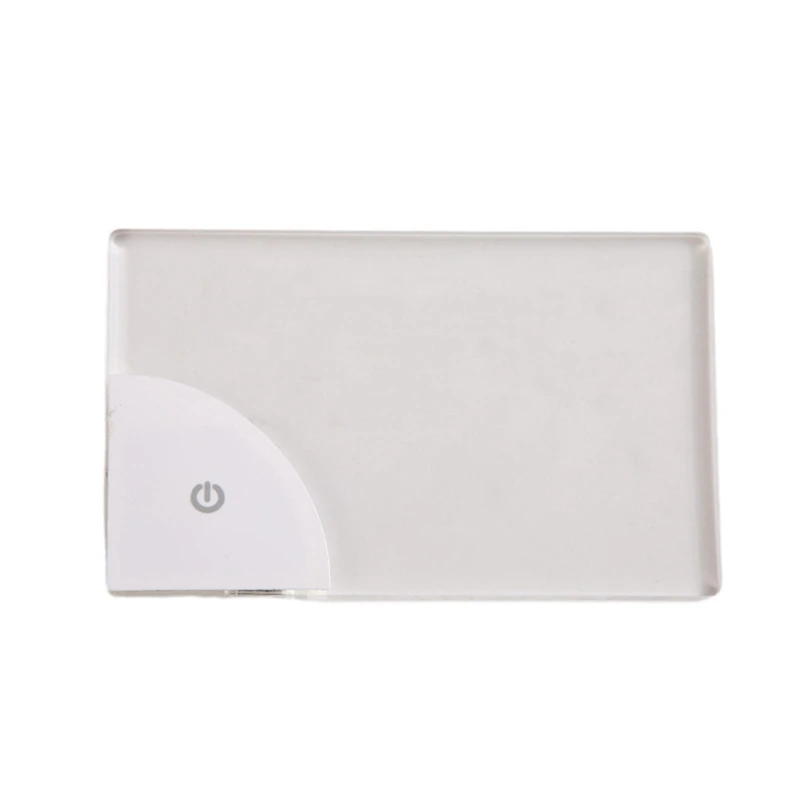 Smart-LED пустой акриловый светящийся светильник для визитных карточек, прозрачная доска с именем, подарок «сделай сам» для мужа, парня, подарок для даты