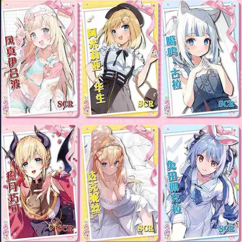Goddess Story Trading Cards Wholesale Collection Box With Graded Holo Foil Official Anime Girl Game Gift For Fans