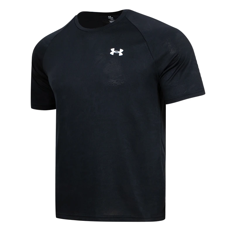 

Under Armour (under Armour) Velocity Jacquard Men's T-Shirt Fitness Training Top Lightweight Breathable Short-Sleeved 1390430-001