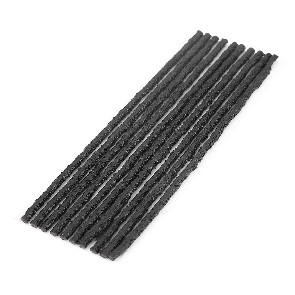 Tire Repair Rubber Strip Black Tubeless Tyre Tire Puncture Repair  Rubber Strips Car Motorcycle 200*3.5mm