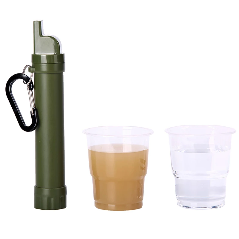 Outdoor Water Purifier Camping Hiking Emergency Life Survival Portable PurifierTravel Wild drink Ultrafiltration Water Filter