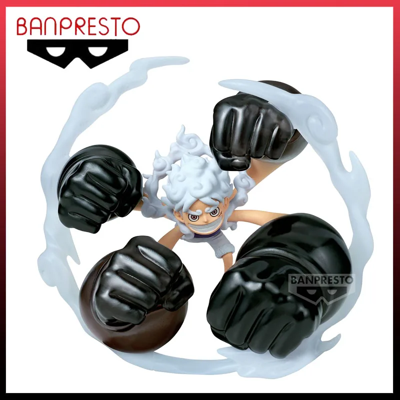 

Коллекционная фигурка BANPRESTO WCF SPECIAL ONE PIECE MONKEY D. LUFFY GEAR 5 GUM GUM WHITE GATLING из ПВХ для фанатов аниме