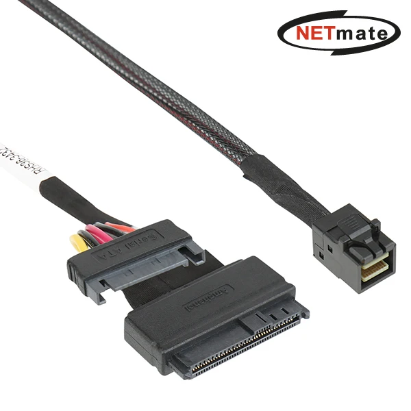 Gangwon NM-SA01 built-in Mini SAS HD(SFF-8643)/U.2(SFF-8639) cable 0.5m