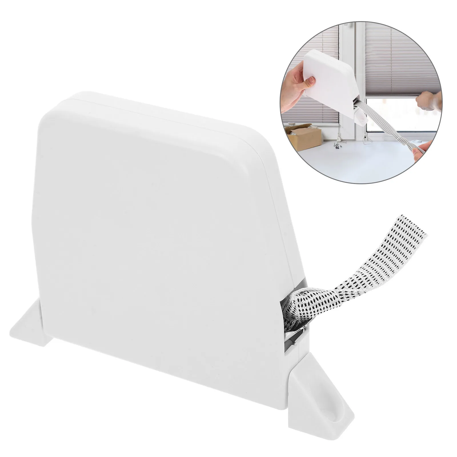 

Blind Cord Winder Abs Material Heavy Duty Cord Organizer For Window Blinds Child Safety Roller Pull Belt Box Cover