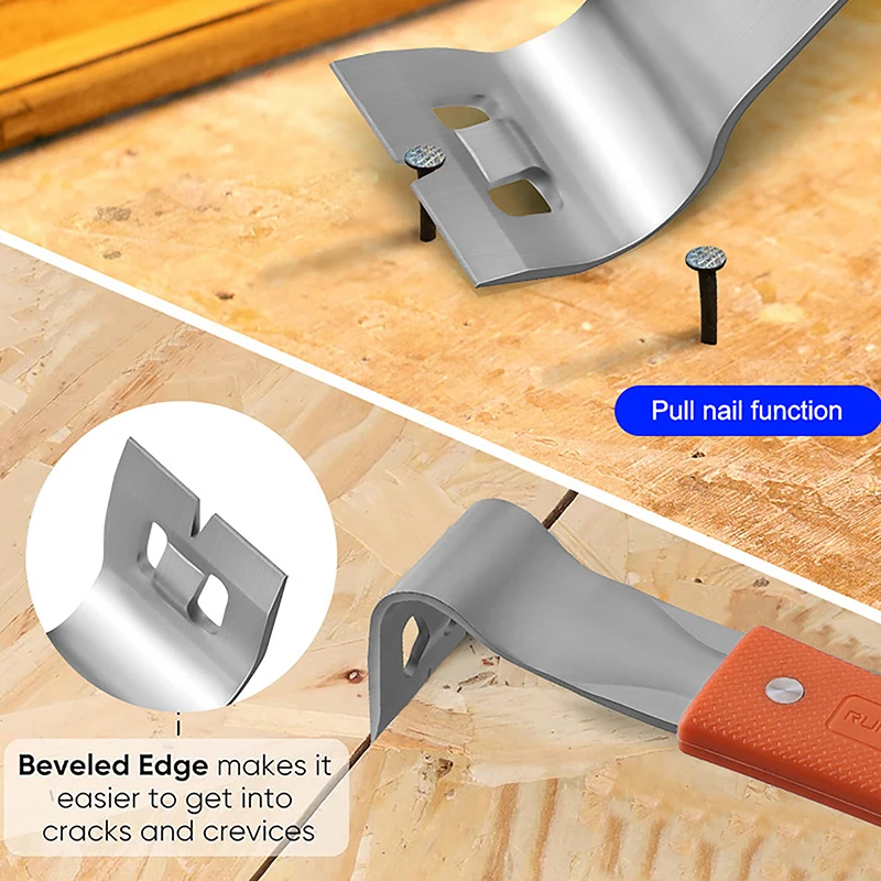 プライバーステンレス鋼ナットバール M4-M6 六角ソケットとレンチアングルヘッド釘抜き用こじ上げリフティング引っ張り