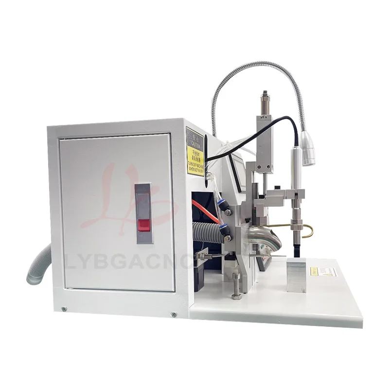 Semi Automatic Pneumatic Soldering Machine Foot Operated Wire Soldering Machine Metal Handle Single and Dual Channel Soldering