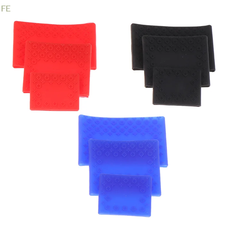 1PC Trimmer Grip Barber Hair Clipper Grip Rubber Anti Slide Design Barber Bicycle Grips Hairdressing Silicone Decorative Rings
