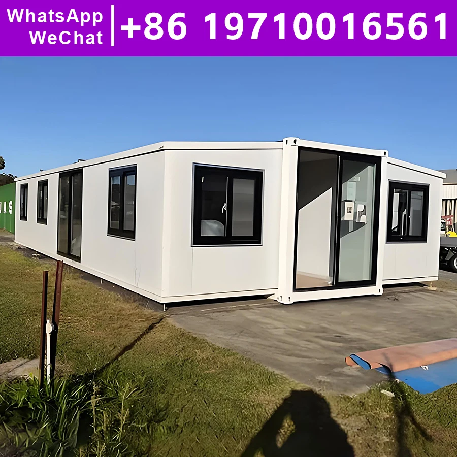 New Mobile Homes Shipping Container Home Prefabricated Triangular House With Structure Luxury Expandable 20ft Prefab Tiny Homes